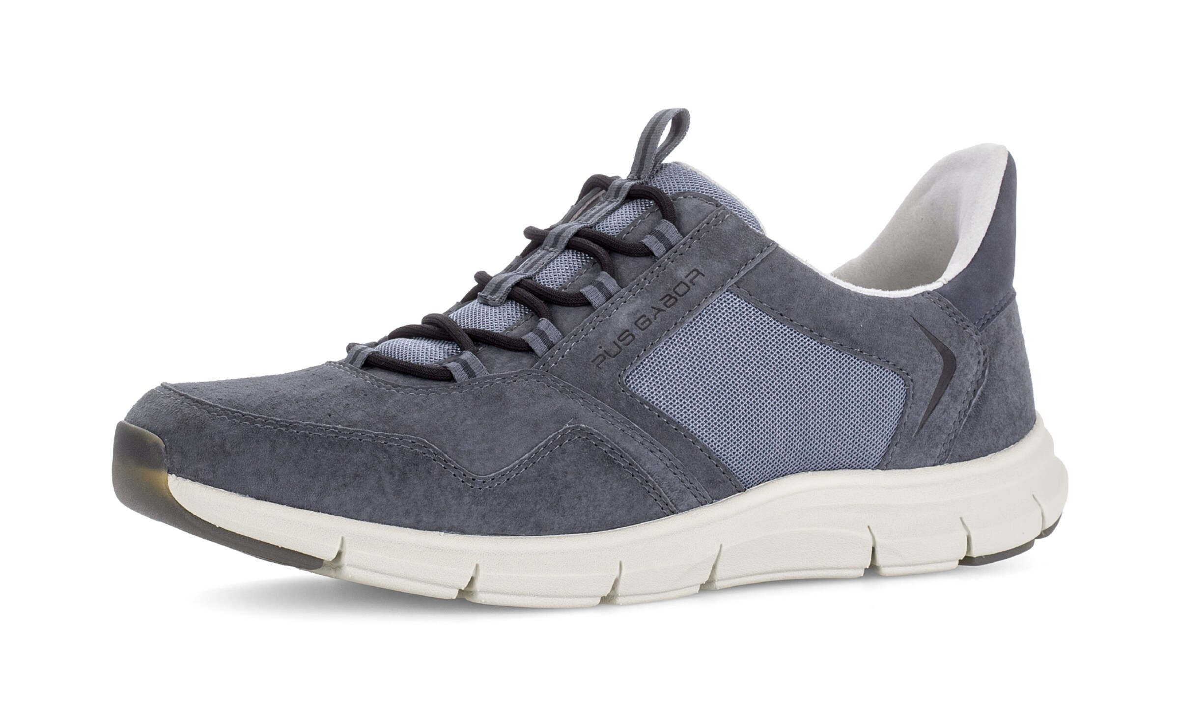 Pius Gabor Slip-Ons in Blue: front