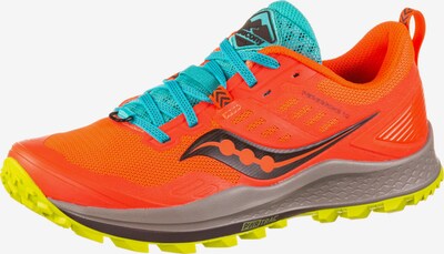 saucony Tenisice za trčanje 'Peregrine 10' u tirkiz / neonsko narančasta / crna / bijela, Pregled proizvoda