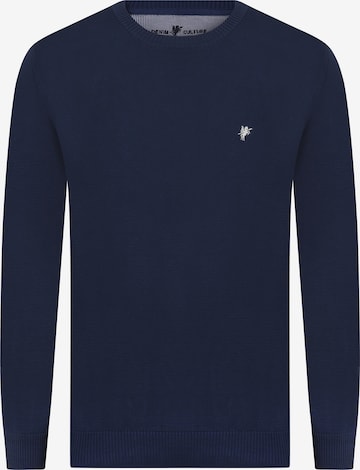 DENIM CULTURE Pullover 'NARCISO' in Blau: predná strana