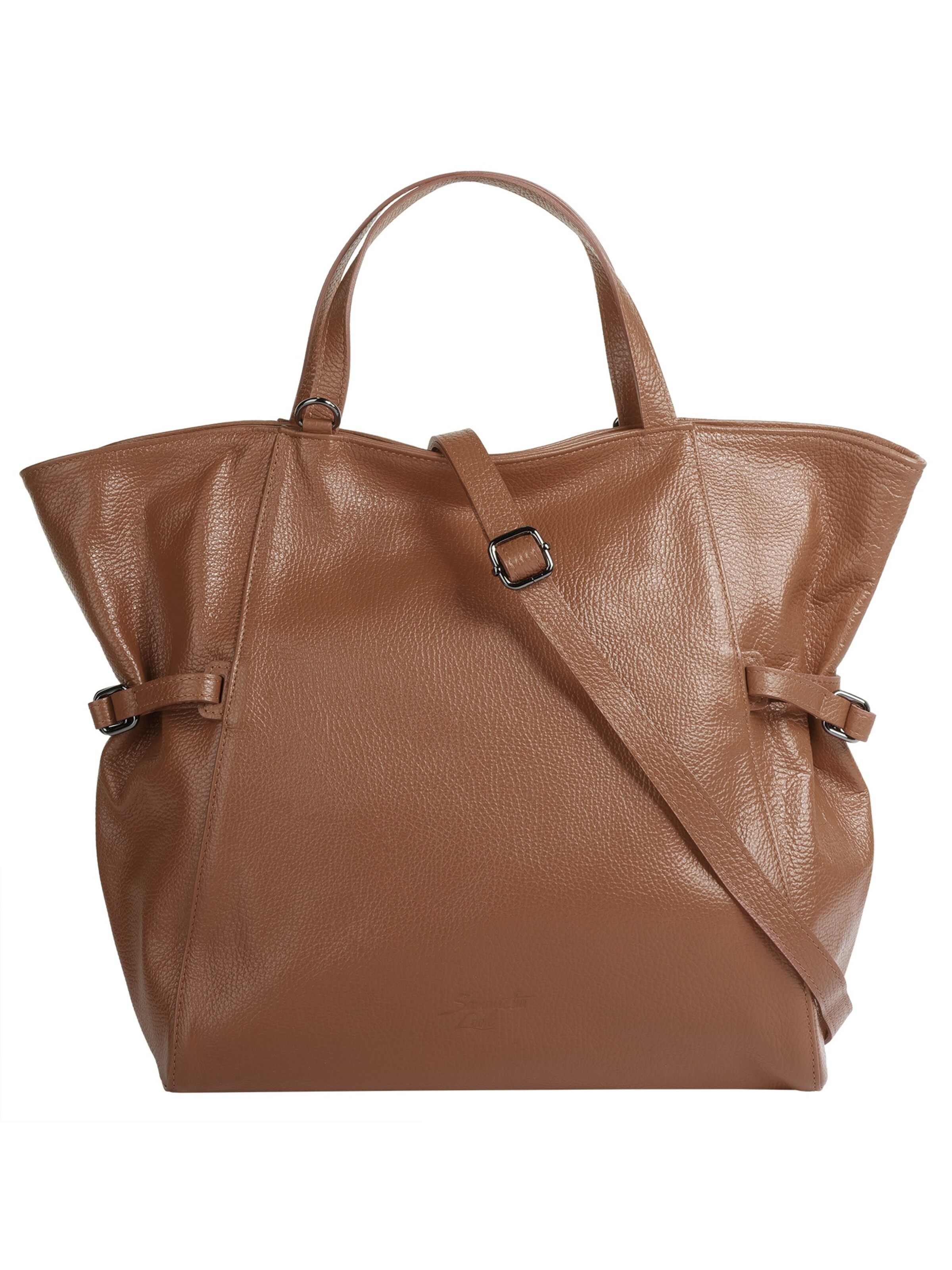 Cabas Samantha Look en marron : devant