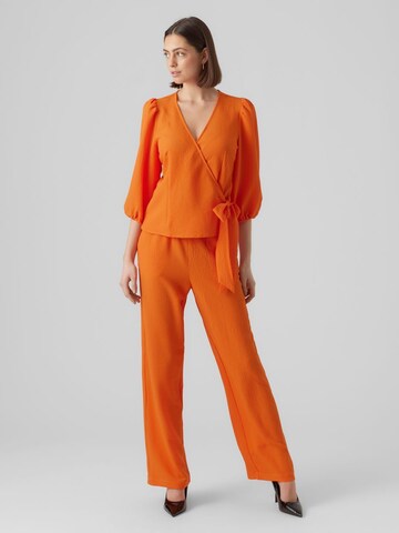 VERO MODA Halenka 'PEPPER' – oranžová