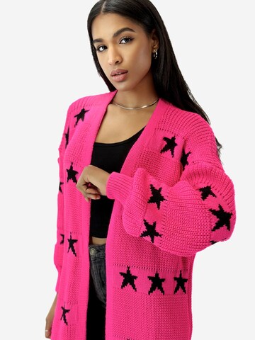 Elara Strickmantel in Lila