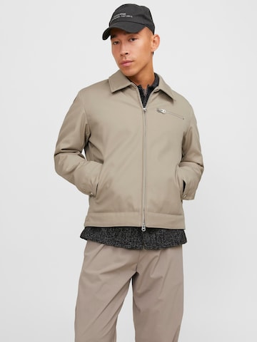 JACK & JONES Between-Season Jacket 'Collective Worker' in Beige: front