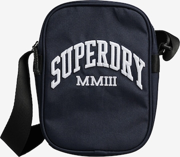 Superdry Crossbody Bag in Blue: front