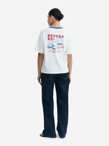 T-shirt 'Lucia' Thinking MU en blanc : devant