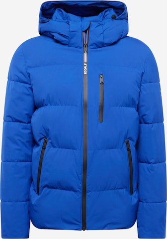 ECOALF Winterjas 'BAZON' in Blauw: voorkant