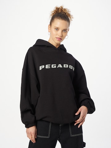 Pegador Sweatshirt 'LULEA' in Black: front
