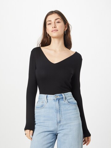 ABOUT YOU Shirt 'Doro' in Black: front