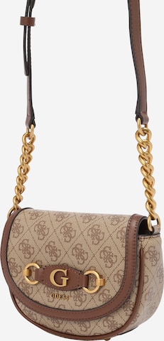 GUESS Crossbody Bag 'IZZY' in Brown: front
