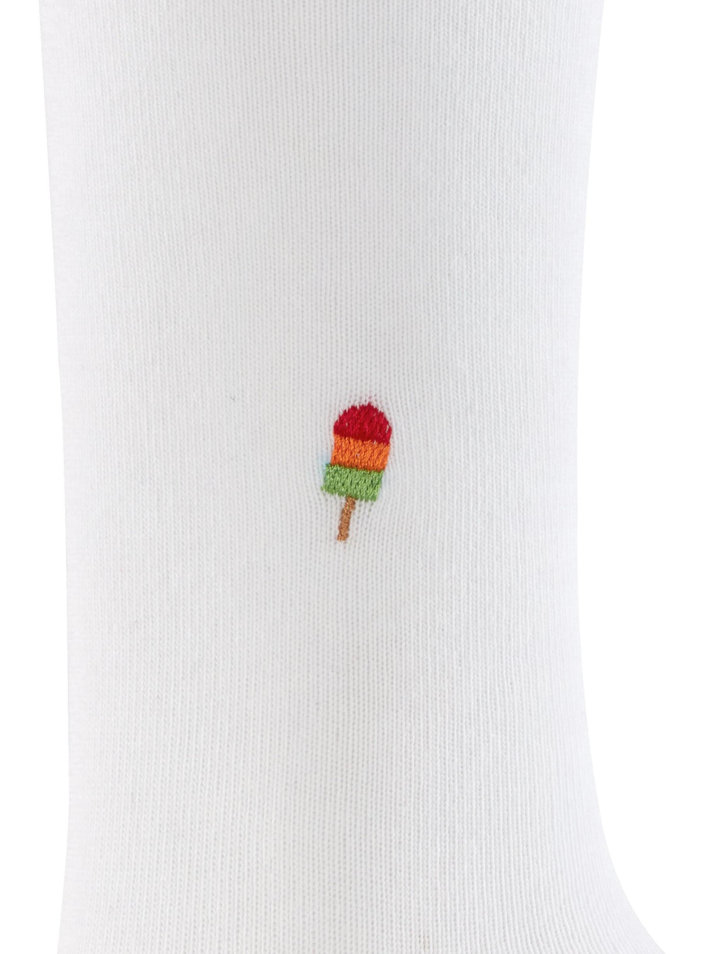 BURLINGTON Socks 'Brit Style' in White