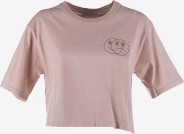 T-shirt AMISH en rose : devant