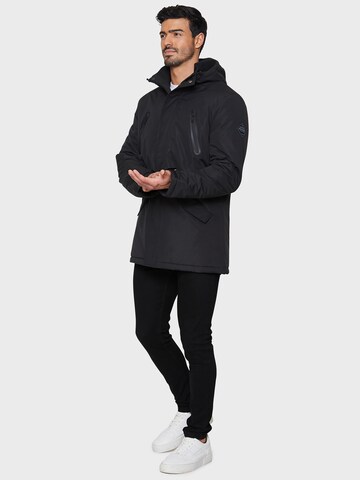 Threadbare Between-season jacket 'Castleford' in Black