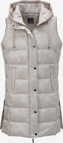 Gilet Goldner en beige : devant