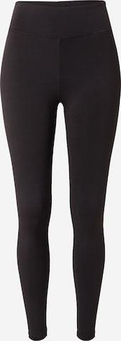 GUESS Skinny Sportovní kalhoty 'ALETA' – černá: přední strana