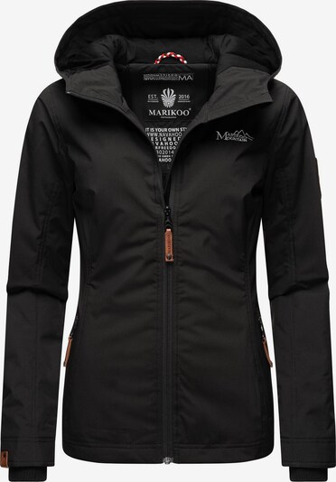 MARIKOO Between-season jacket 'Brombeere' in Black, Item view