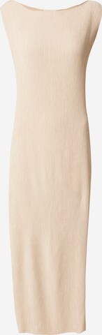 A LOT LESS Dress 'Amalia' in Beige: front