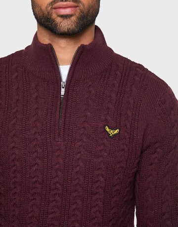 Pull-over 'Swindon' Threadbare en rouge