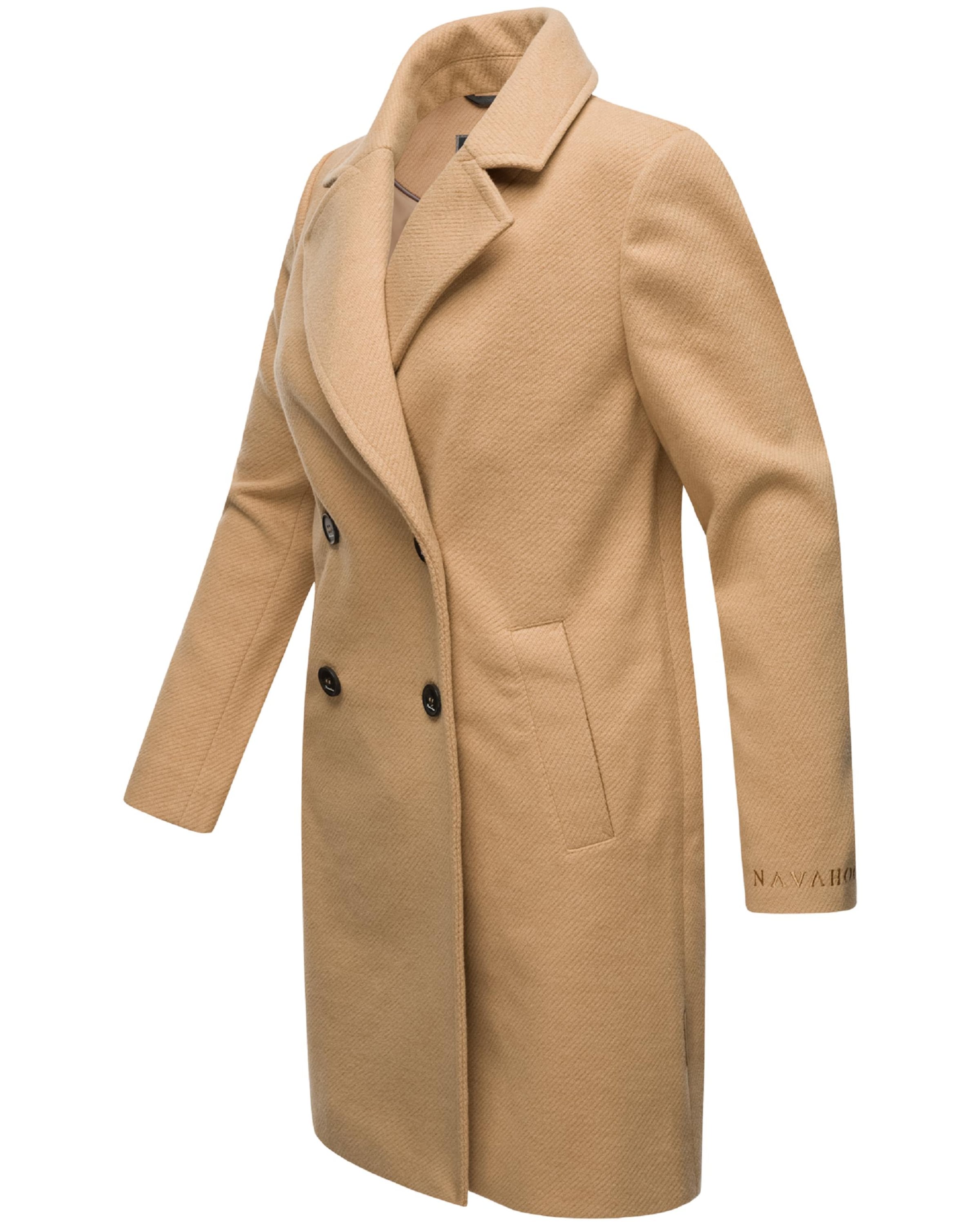 NAVAHOO Ανοιξιάτικο και φθινοπωρινό παλτό 'Frostjuwel 14' σε μπεζ