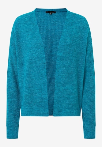MORE & MORE Knit cardigan in Blue: front