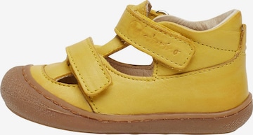 NATURINO Open shoes 'PUFFY' in Yellow: front