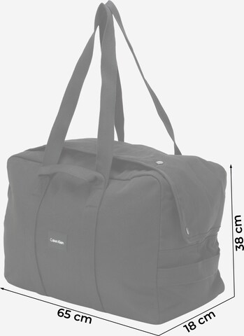 Calvin Klein Taška Weekender – černá