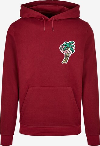 Mister Tee Sweatshirt 'Flamingo' in Red: front