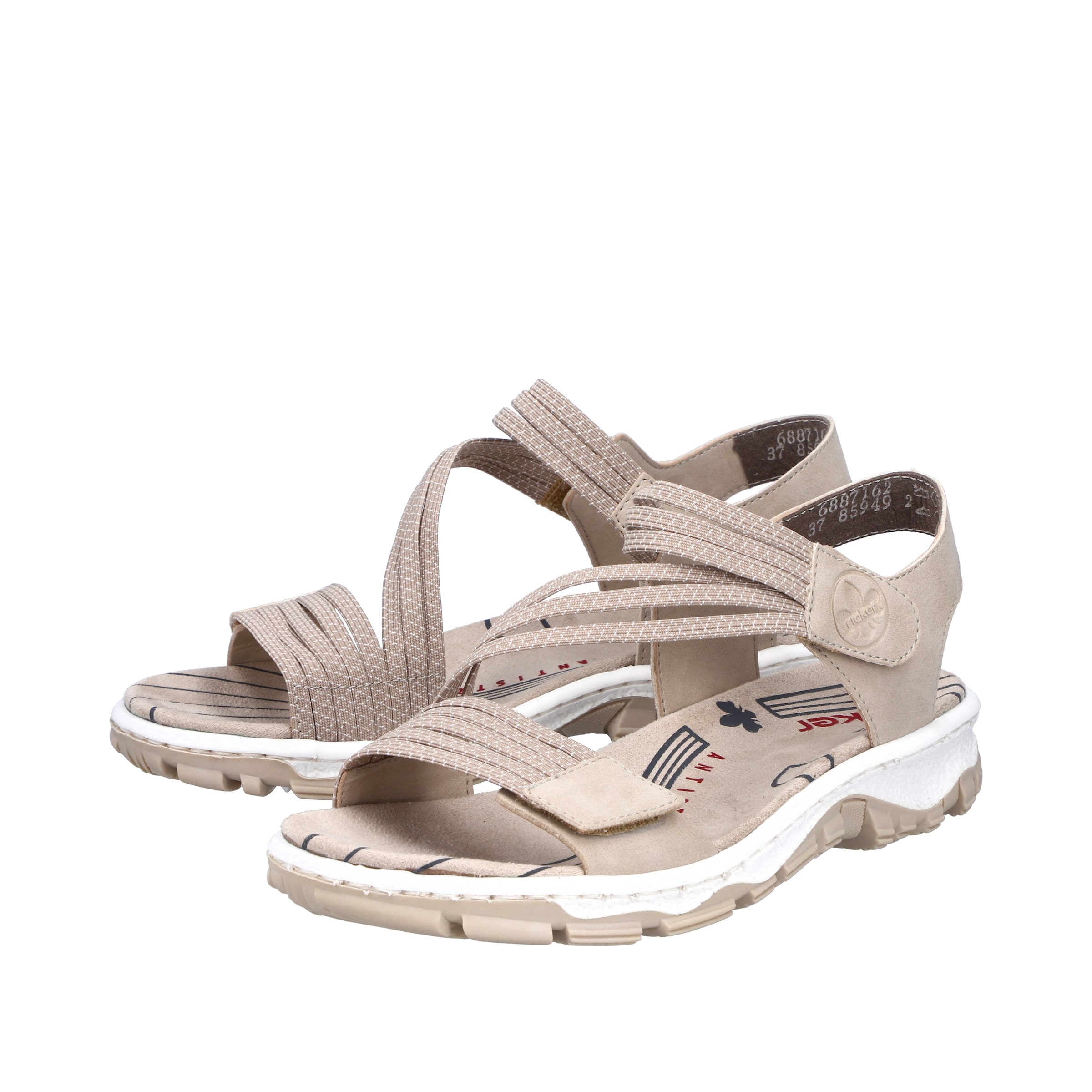 Sandales de randonnée Rieker en beige