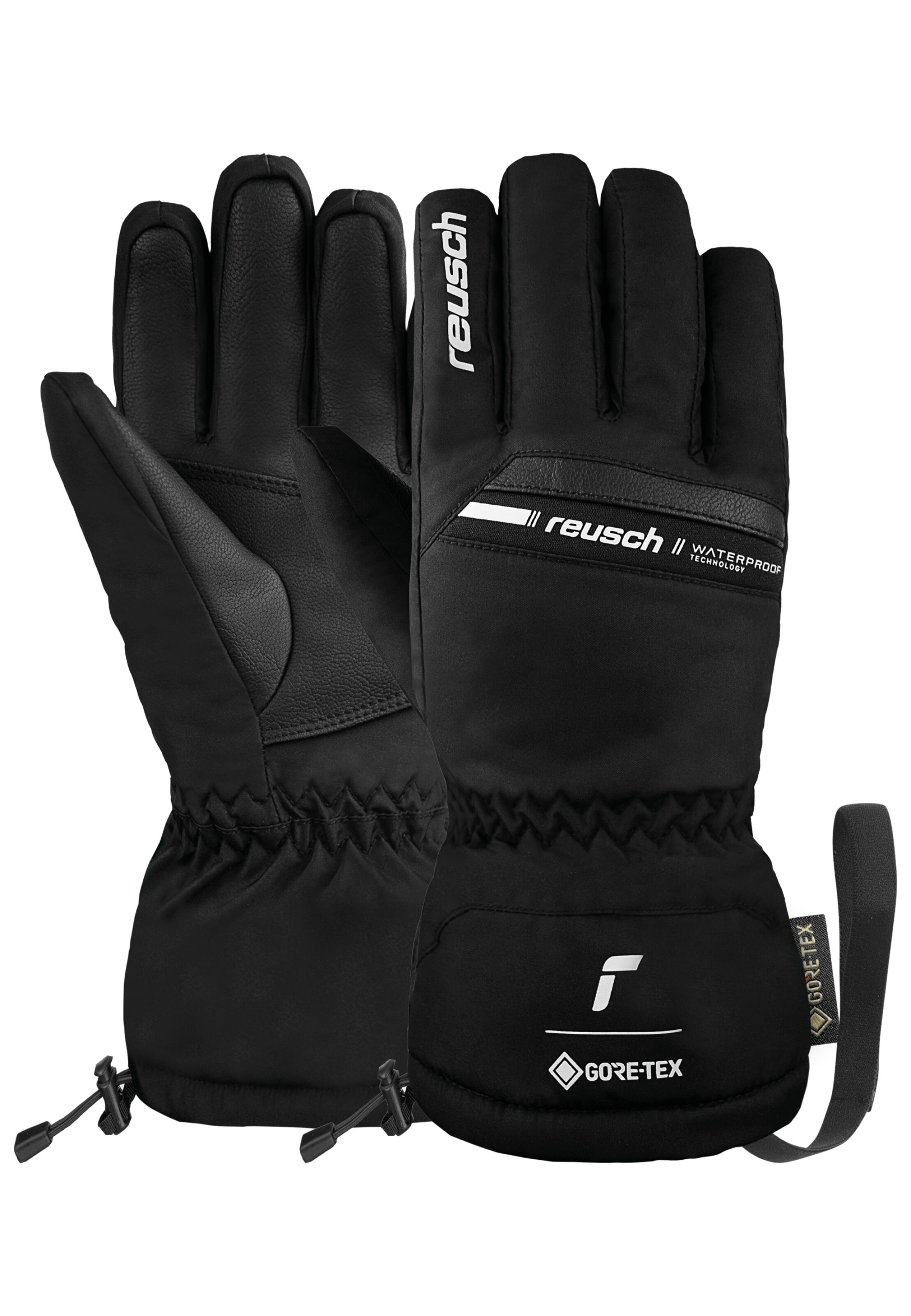 REUSCH Skihandschuhe 'Sprint GORE-TEX Junior' in Schwarz: Vorderseite