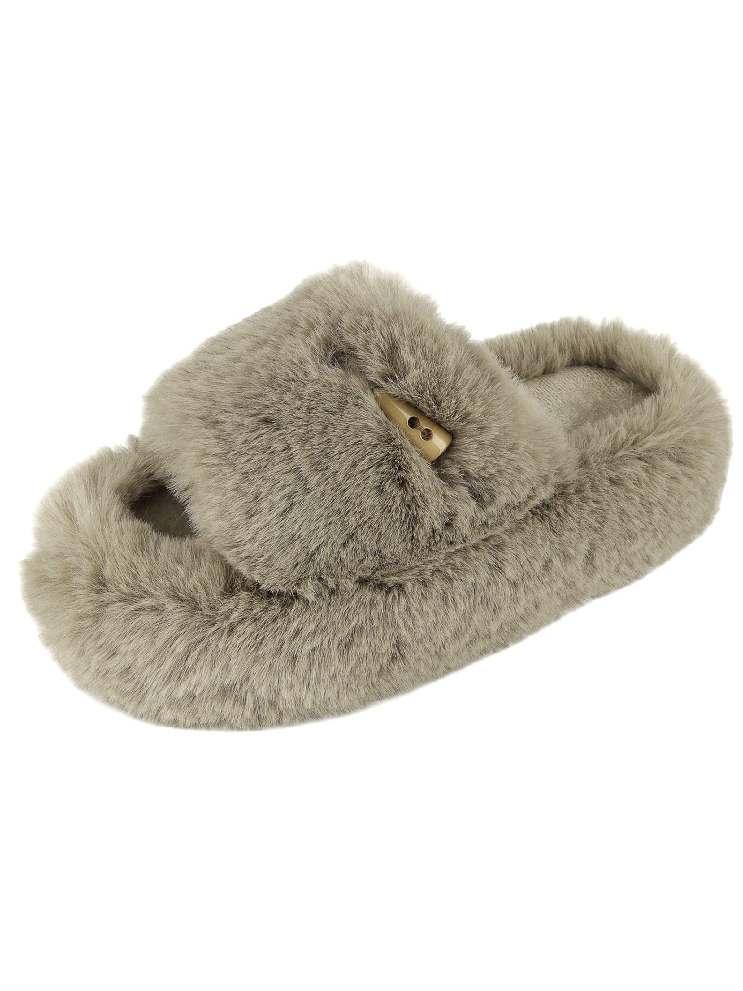 Youecci Slippers in Green: front