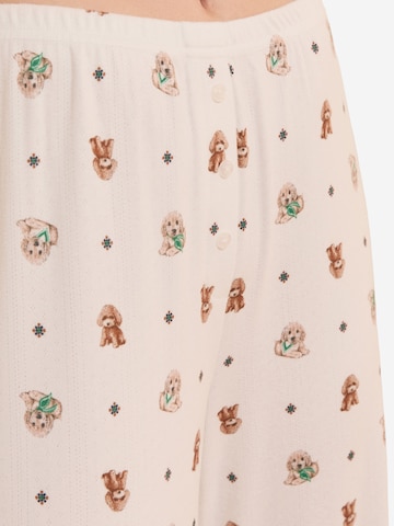 Pantaloncini da pigiama 'Rita' di ETAM in beige