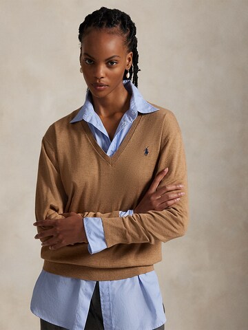 Polo Ralph Lauren Свитер в Бежевый: спереди