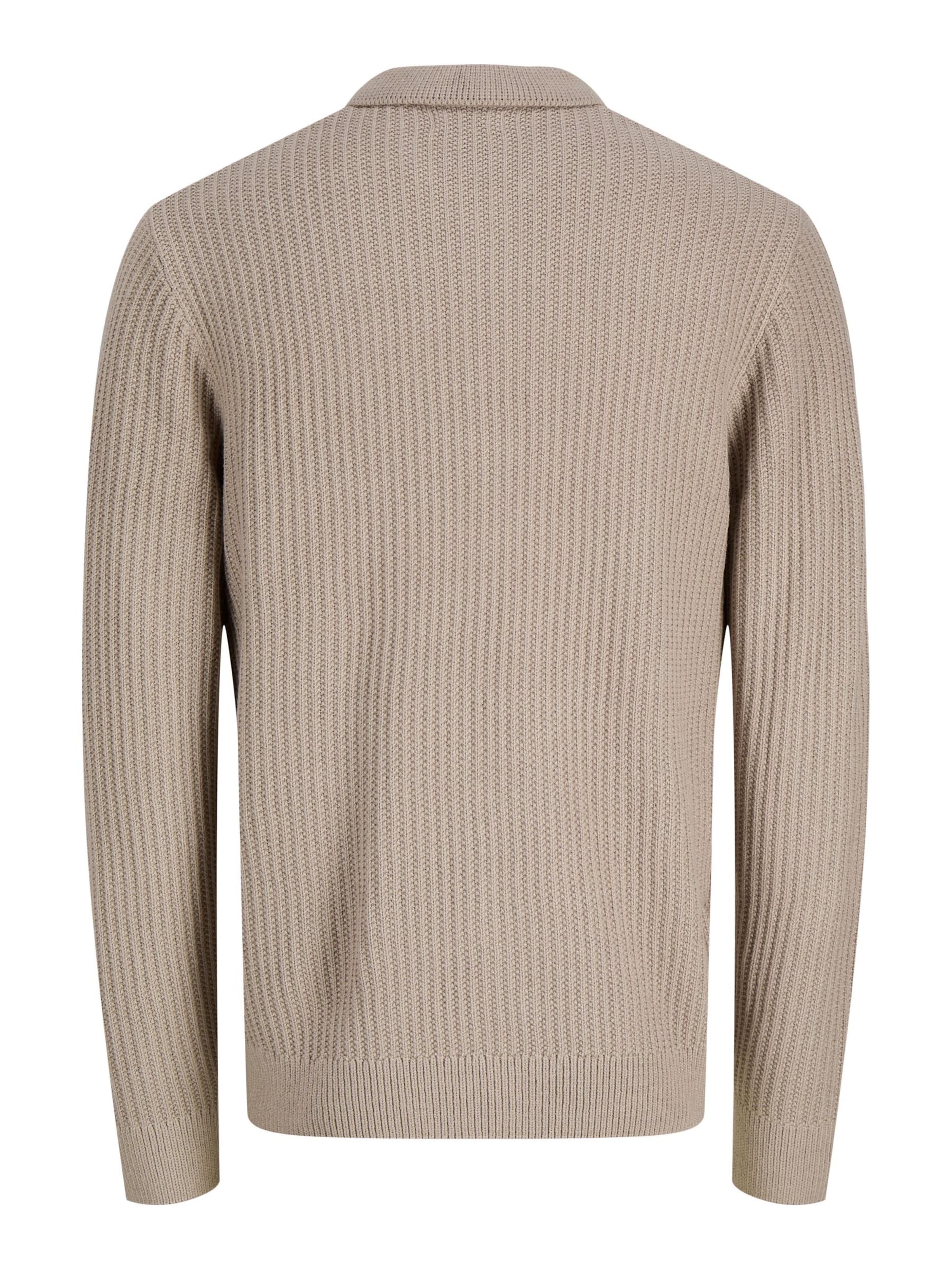 JACK & JONES Sweater 'JJSAGE' in Grey