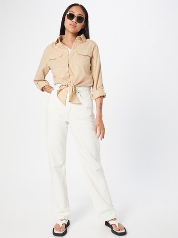 Hailys Bluse 'Dina' i beige