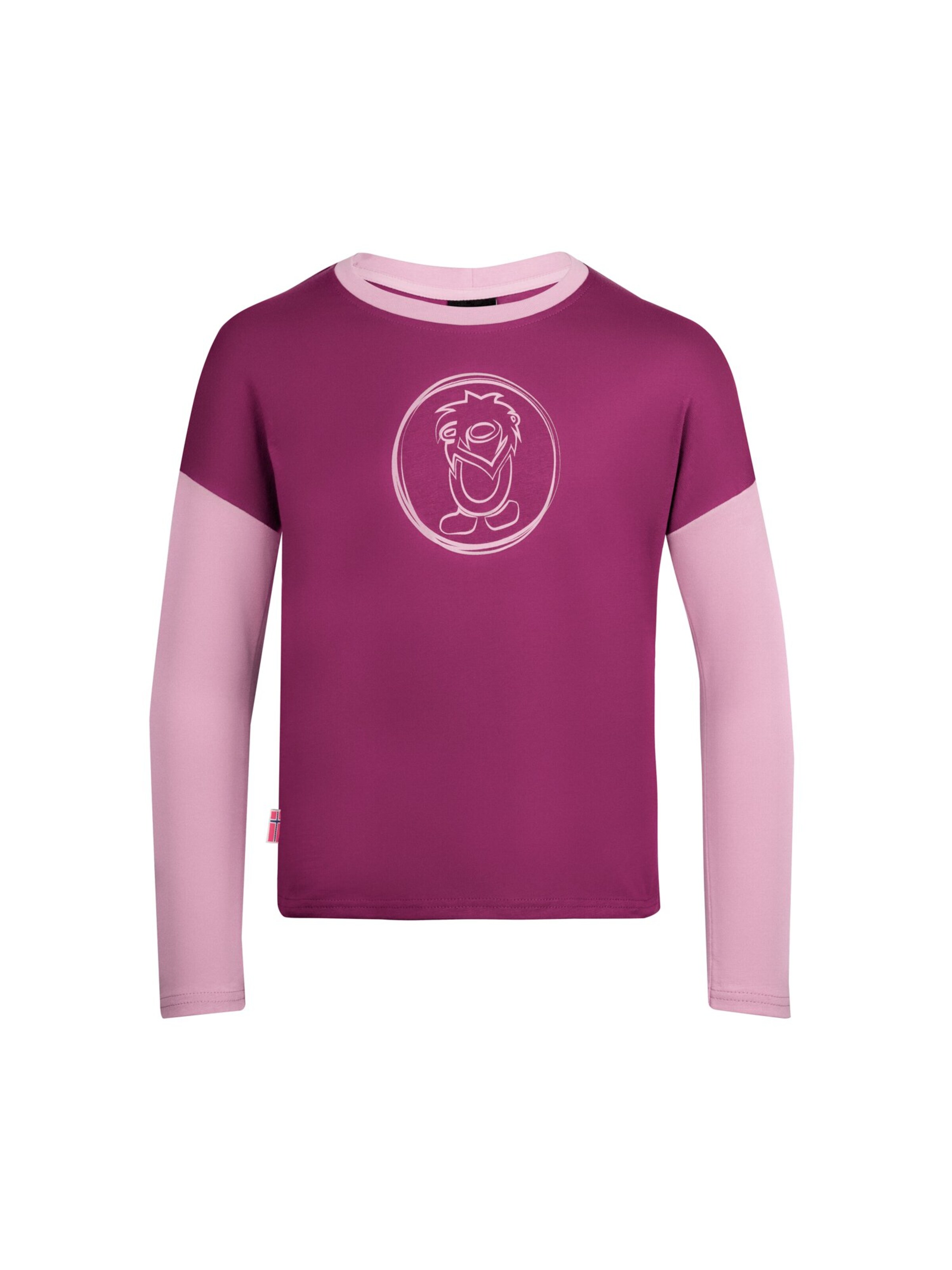 TROLLKIDS Performance Shirt in Purple: front