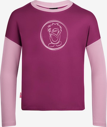 TROLLKIDS Performance Shirt in Purple: front