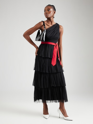 Maya Deluxe Evening Dress in Black