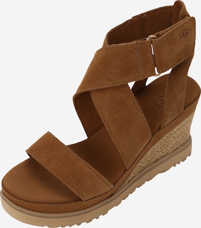 UGG Sandales 'Ileana' en cognac, Vue avec produit