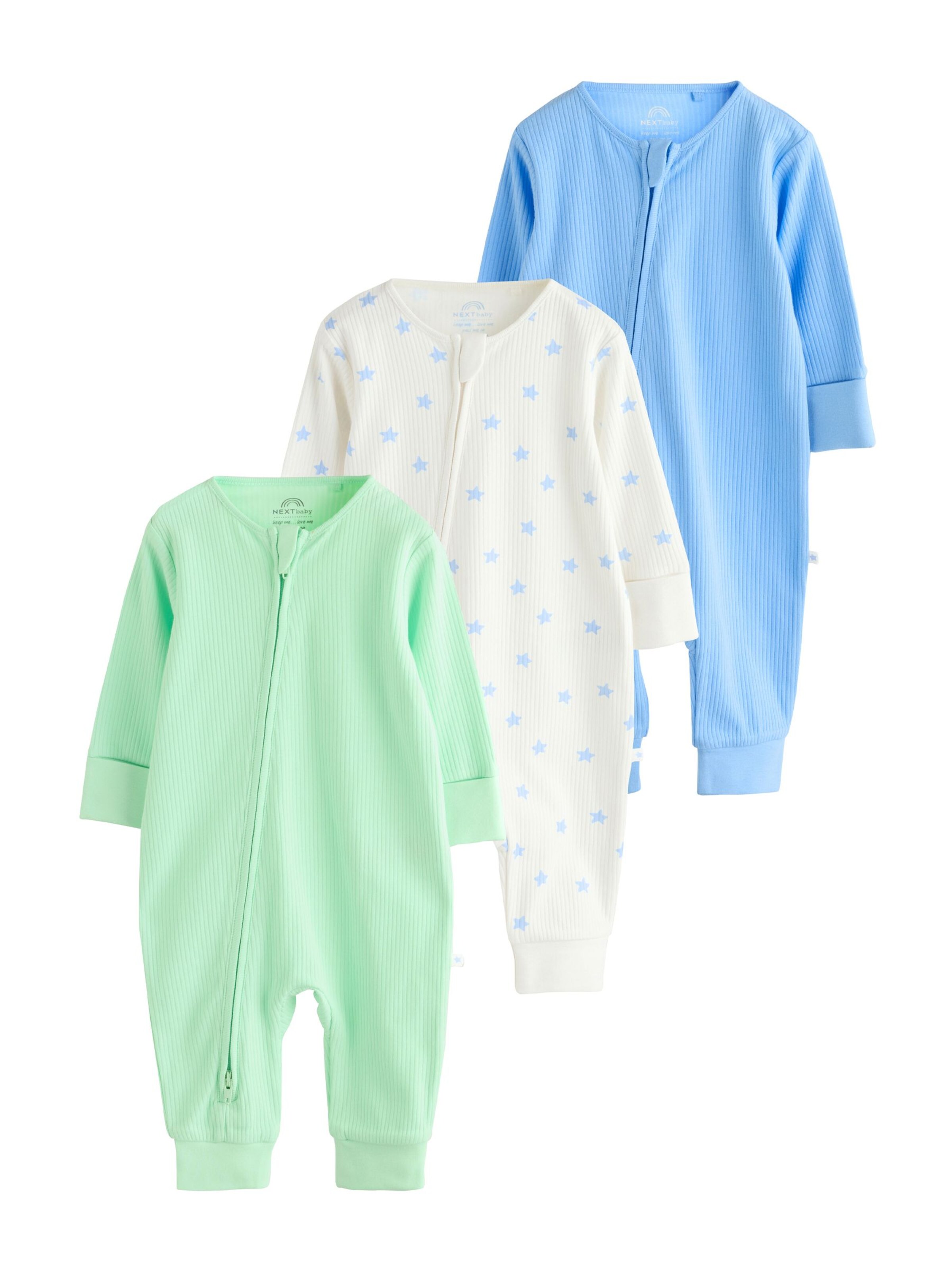 Next Pajamas in Blue: front