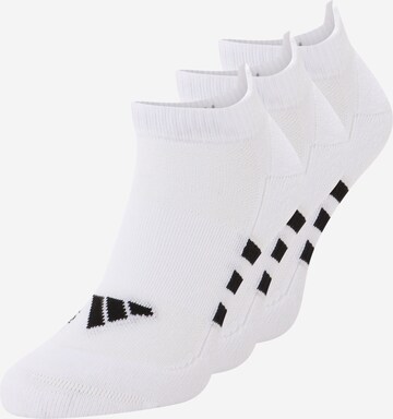 Chaussettes de sport ADIDAS PERFORMANCE en blanc : devant