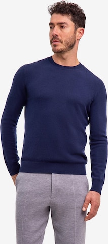 FALKE Pullover 'Pure Cashmere' in Blau: Vorderseite
