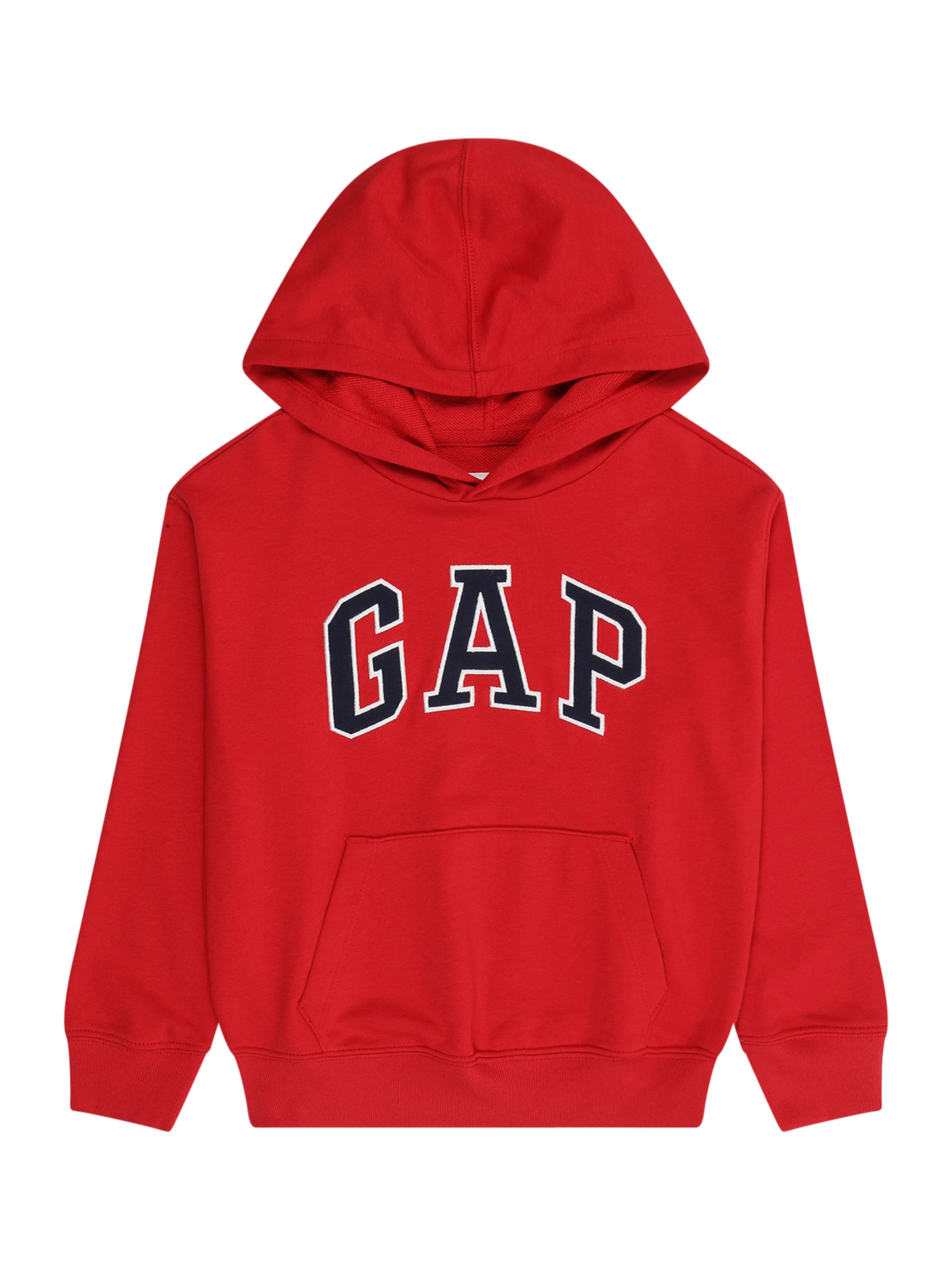 Bluză de molton 'HERITAGE' de la GAP pe roșu: față