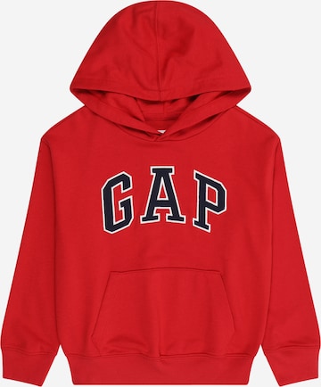 Bluză de molton 'HERITAGE' de la GAP pe roșu: față