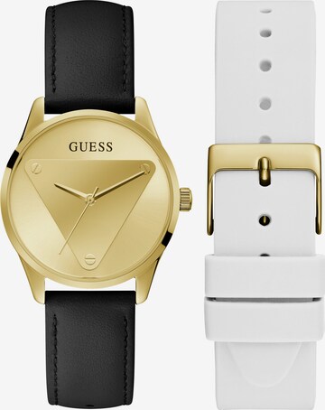 GUESS Analog Watch 'Emblem' in Black: front