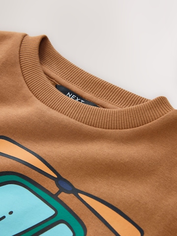 Next - Sudadera en marrón