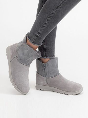 VITAFORM Stiefelette in Grau: Vorderseite