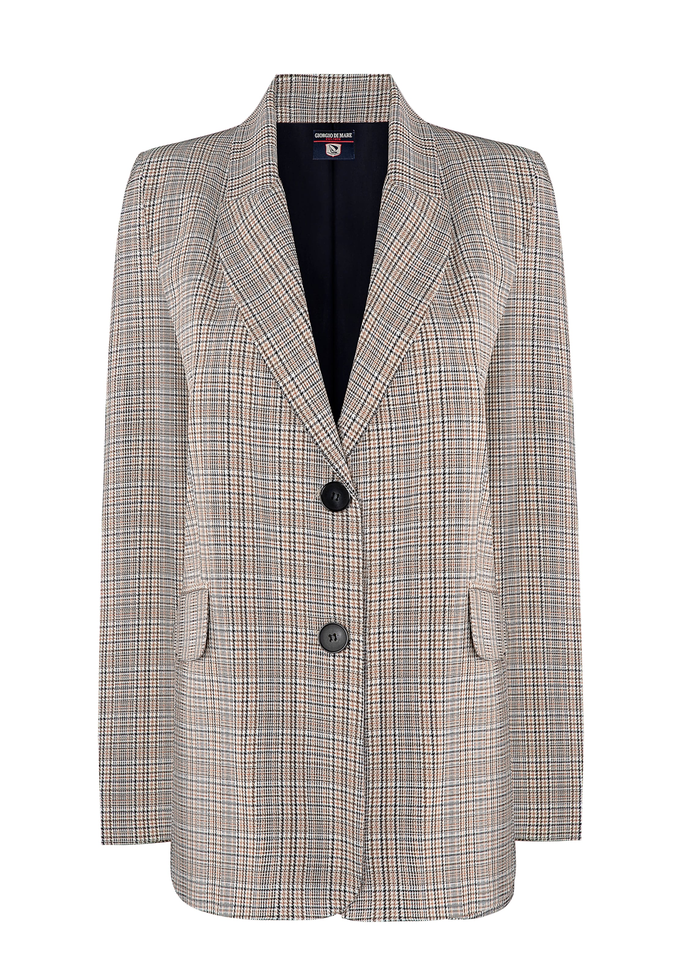 Blazer 'Vittoria' Giorgio di Mare en beige : devant