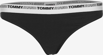 String di TOMMY HILFIGER in nero: frontale