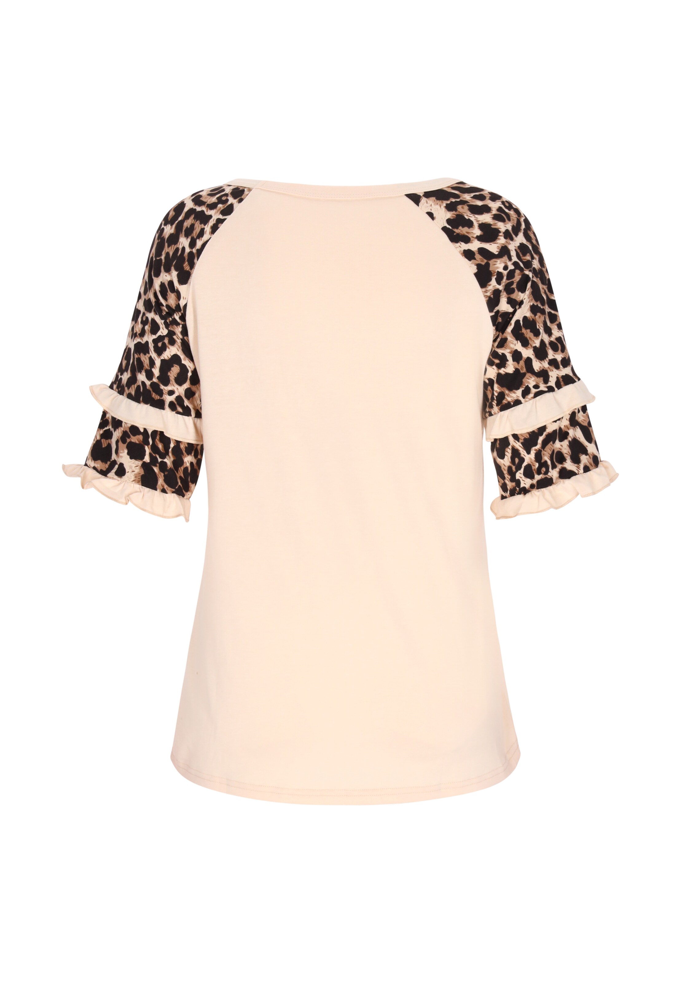 NAEMI Blouse 'Fashion Look' in Beige