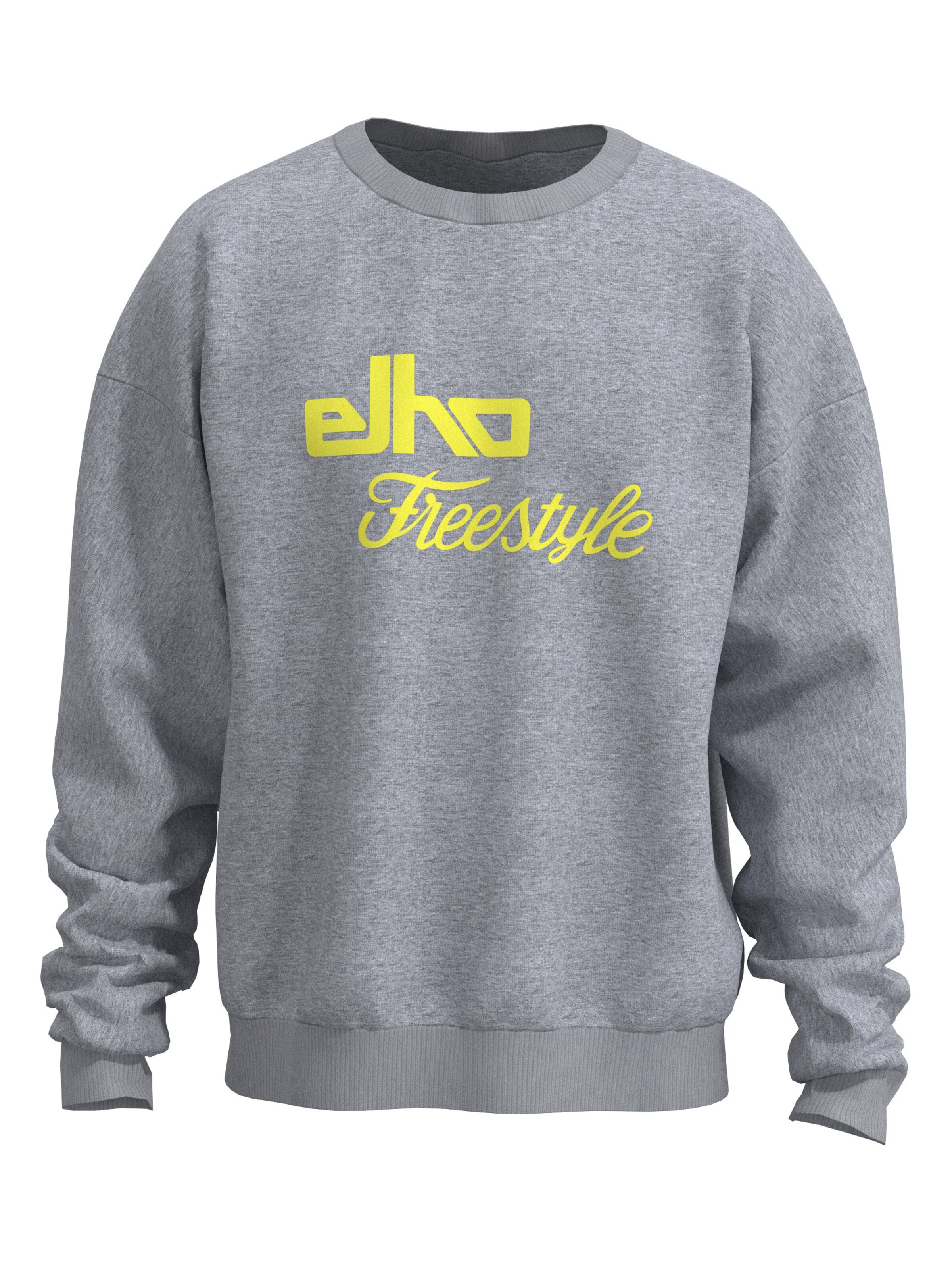 elho Sweatshirt 'MAYRHOFEN 90' in Grey: front
