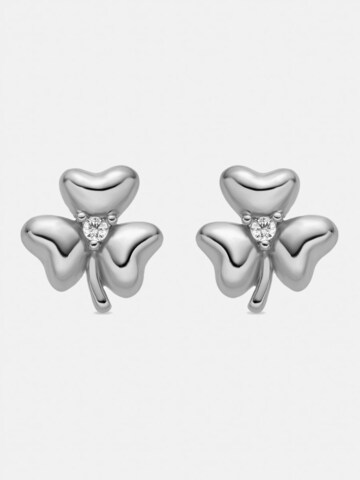 LUXBYLUX Earrings in Silver: front